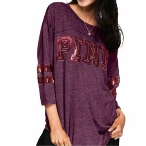 VS PINK BLING tee X-small EUC